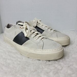 Good Man Brand Legacy Men's Size 10.5 Lo Top Midtown Sneakers Beige Suede